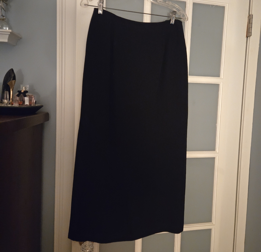 Jones New York Classic Black Maxi Skirt